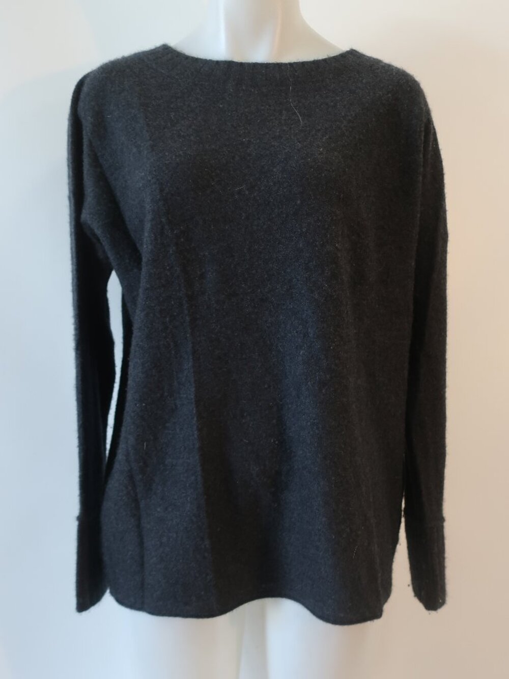 Womens Vince Charcoal Gray (Item- 26) Pure Cashmere Sweater M